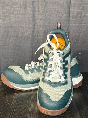 Keen Women's Teal Athletic Shoes with Brown Sole